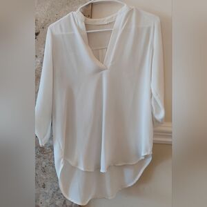 Lush White Blouse